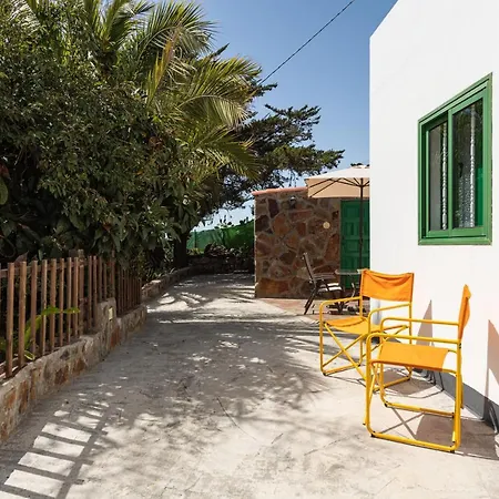Sunset Views Terrace 2br Cave House - Parking Vakantiehuis Santa Brígida